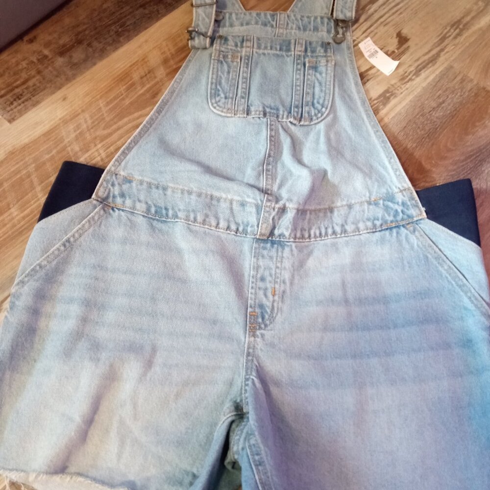 Old Navy Maternity Overall Shorts